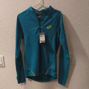 Asics Women's Blue Long Sleeve Top